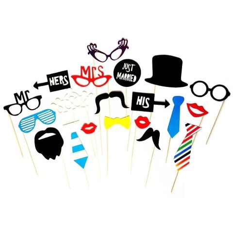 Zestaw Fotobudka „Just Married”