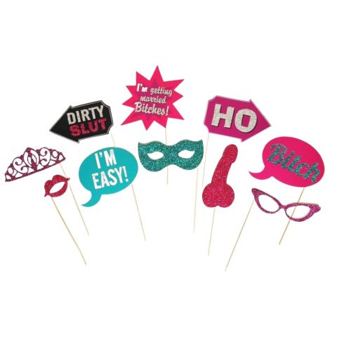 Zestaw Fotobudka „Dirty Hen night”