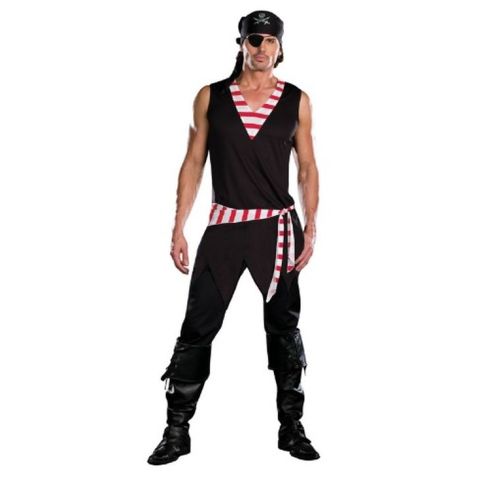 Strój Pirata w bezrękawniku L/XL