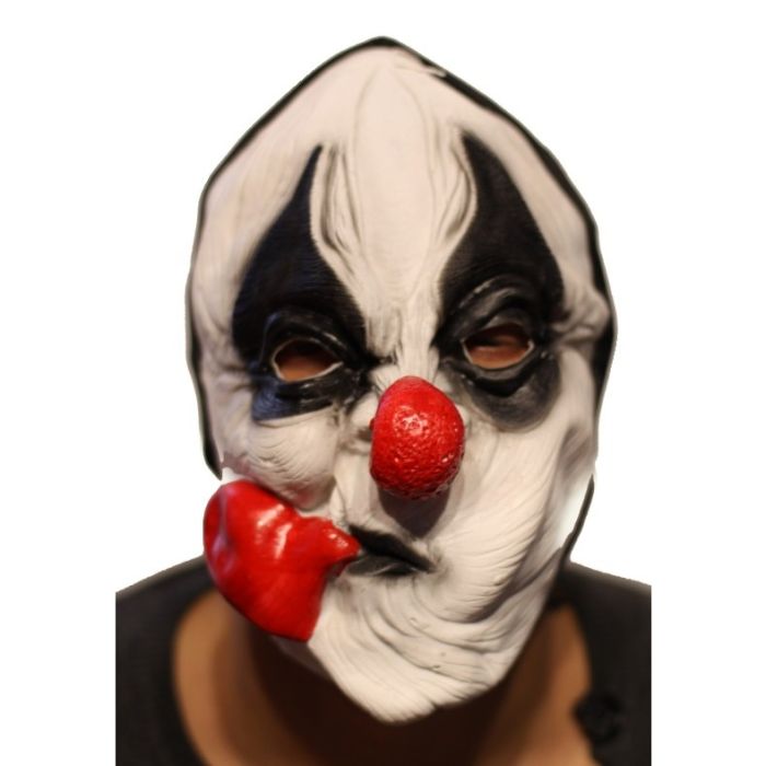 Maska oblizujący się klaun Joker 