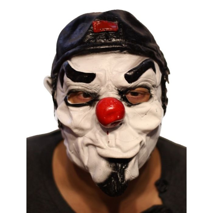 Maska Klaun Joker w czapce