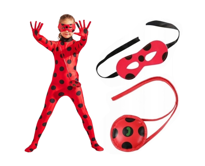 Strój Miraculous Biedronka 120-130 cm