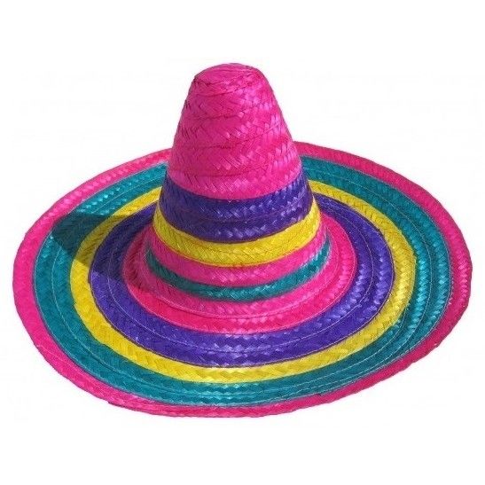 Sombrero meksykańskie kolorowe